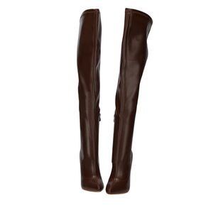 Brown Over-the-Knee Boots
